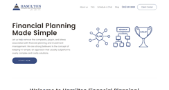 Desktop Screenshot of hamiltonfinancialplanning.com